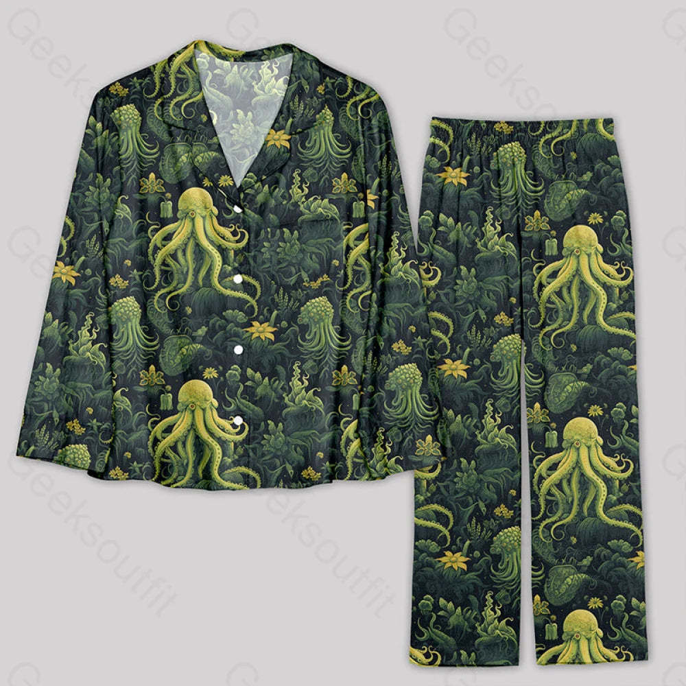 Cthulhu Pajamas Set S / Geekpj0086 Yc