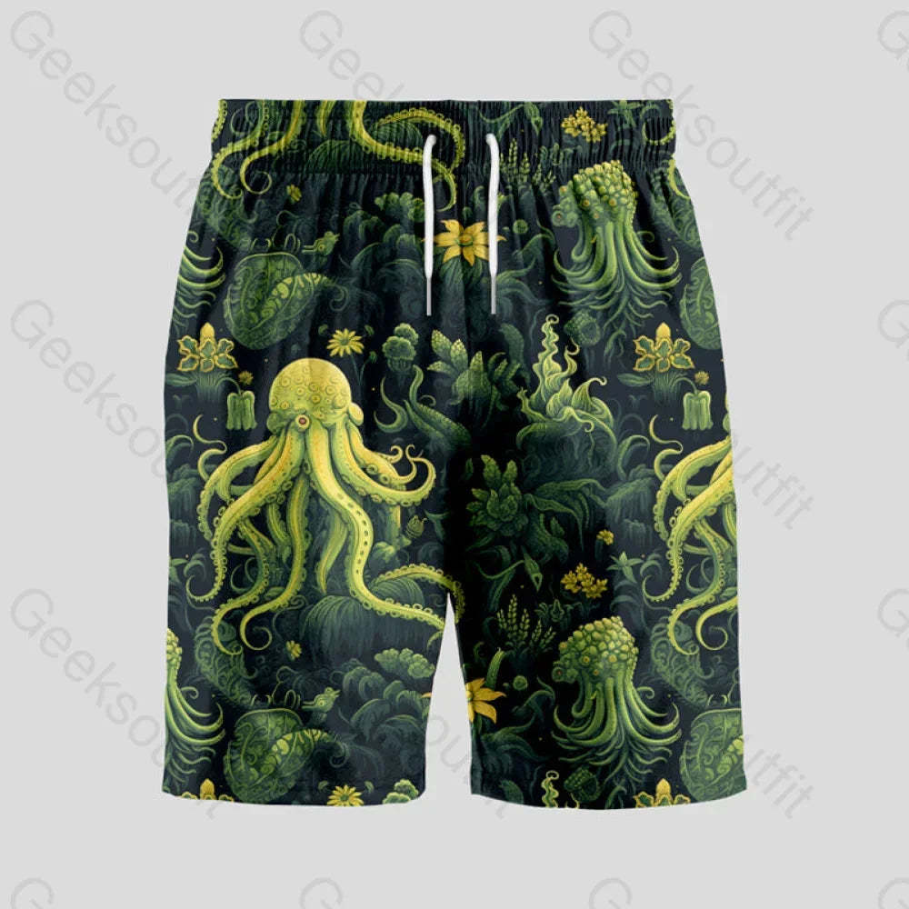 Cthulhu Shirt & Short Set Yc