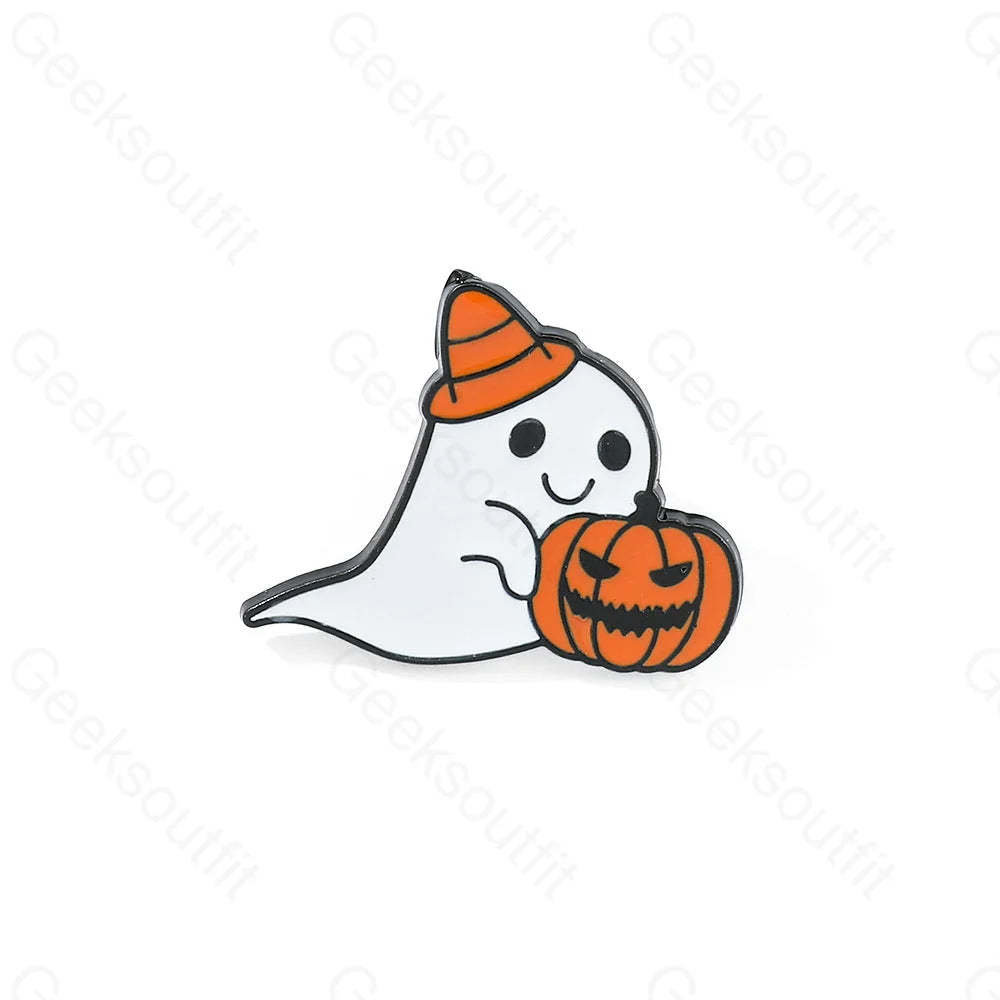 Cute Halloween Ghost Pins Xz3051-3