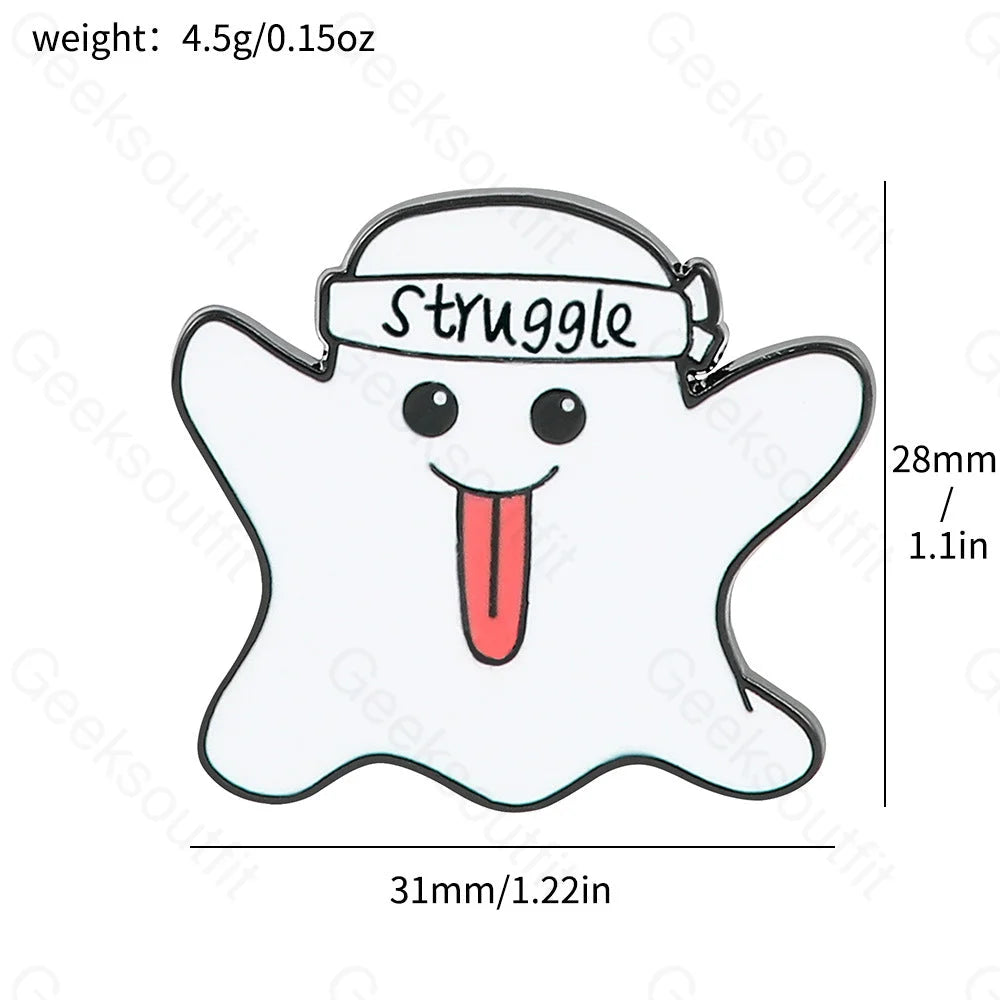 Cute Halloween Ghost Pins Xz3051-7