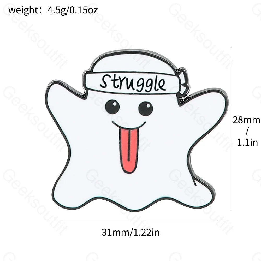 Cute Halloween Ghost Pins Xz3051-7