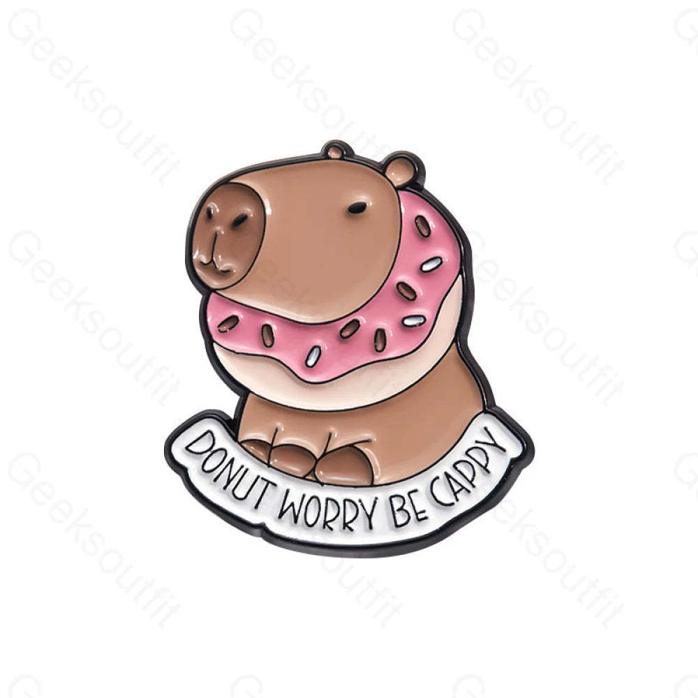 Cute Kapybara Pins Qhxz154