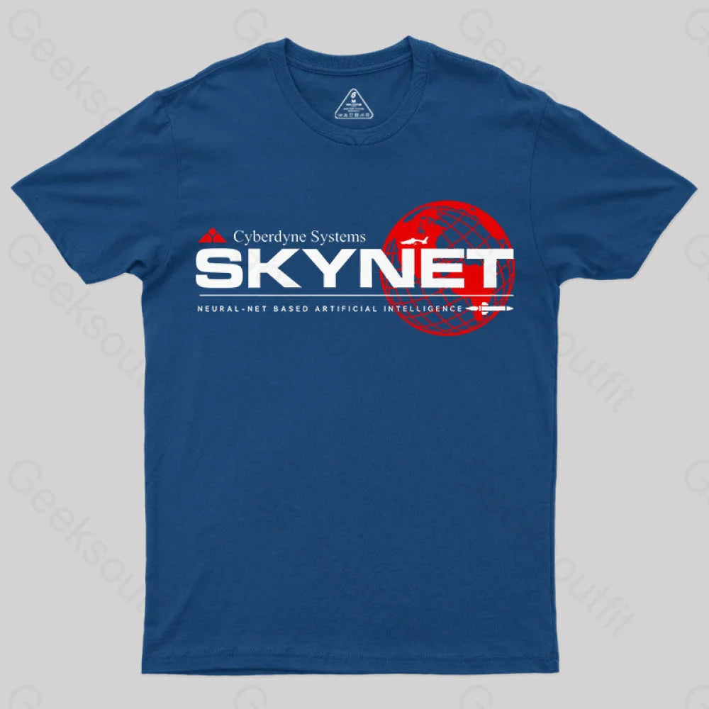 Cyberdyne Systems Skynet T-Shirt Navy / S