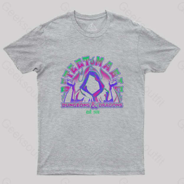 D&D Detect Magic T-Shirt Grey / S