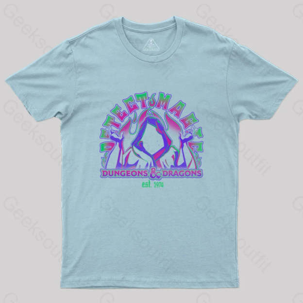 D&D Detect Magic T-Shirt Light Blue / S