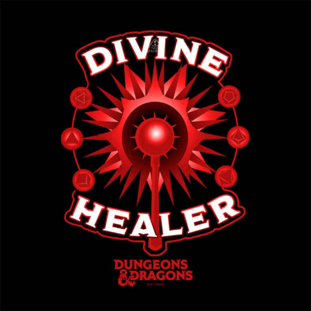 D&D Divine Healer T-Shirt