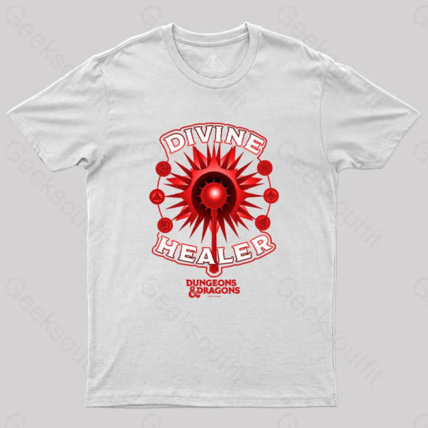 D&D Divine Healer T-Shirt White / S
