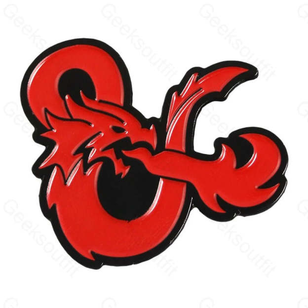 D&D Enamel Pins - Geeksoutfit