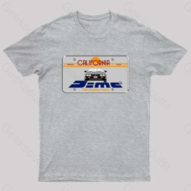 D=Mc² Vintage Art Geek T-Shirt Grey / S