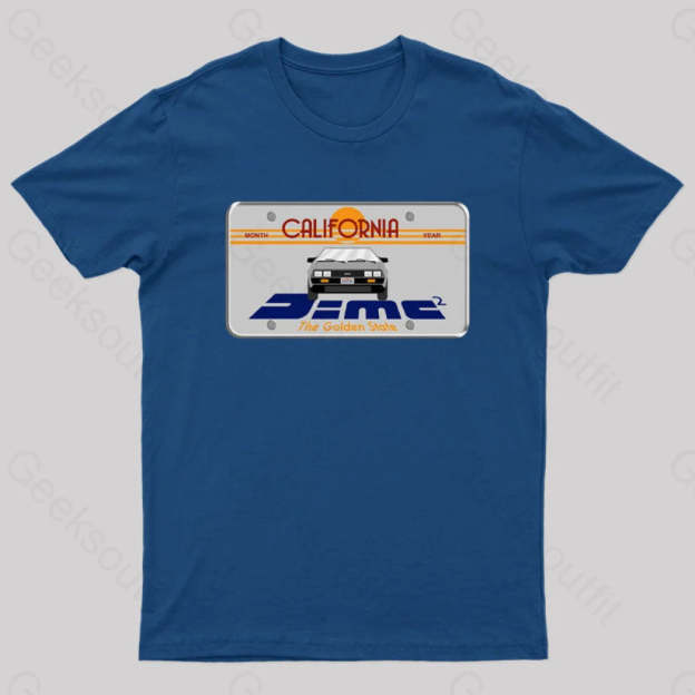 D=Mc² Vintage Art Geek T-Shirt Navy / S