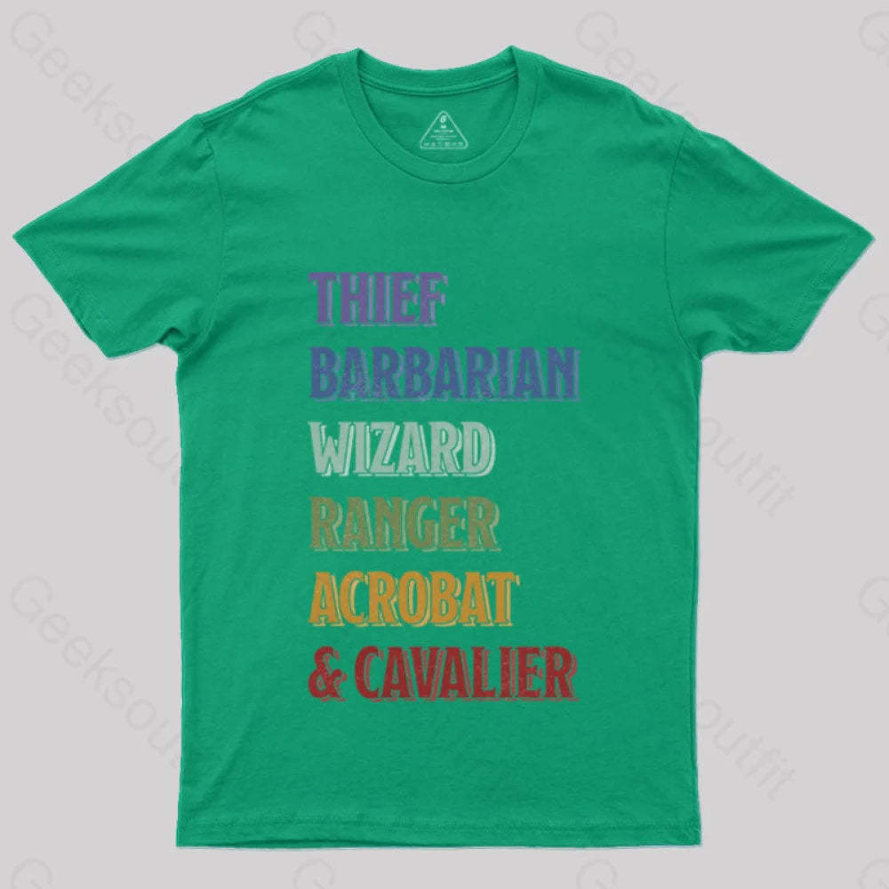 D&D Stack T-Shirt Green / S