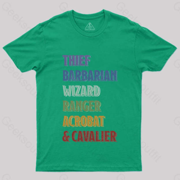 D&D Stack T-Shirt Green / S