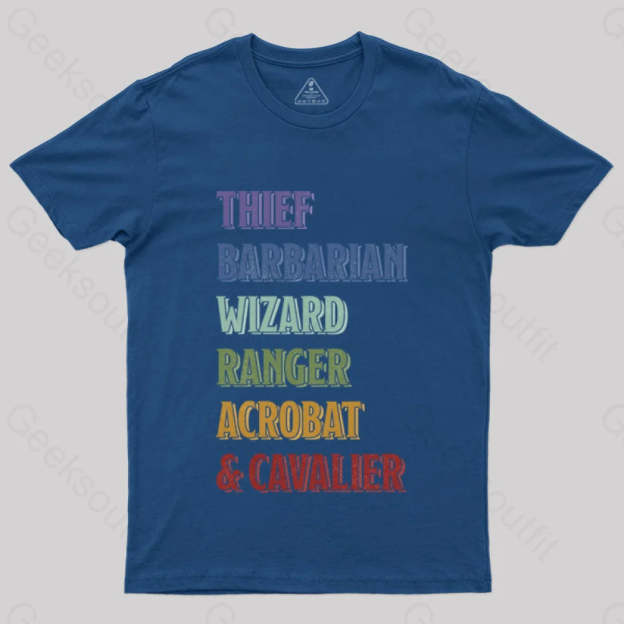 D&D Stack T-Shirt Navy / S