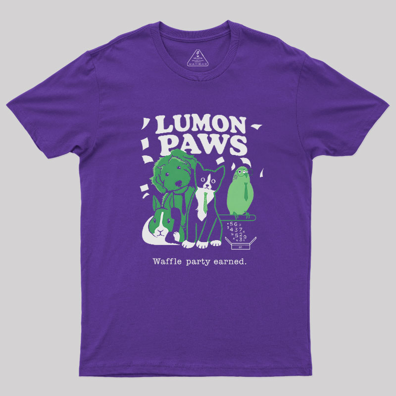 Lumon Paws Geek T-Shirt