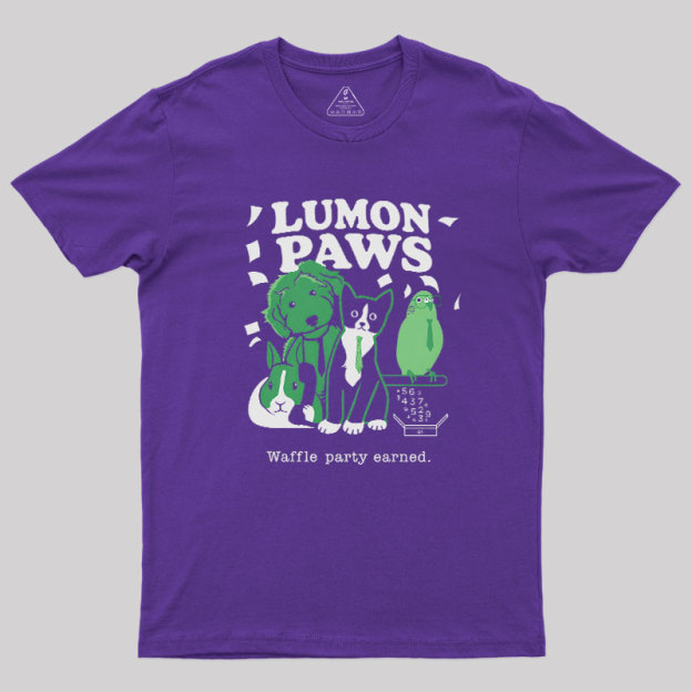 Lumon Paws Geek T-Shirt