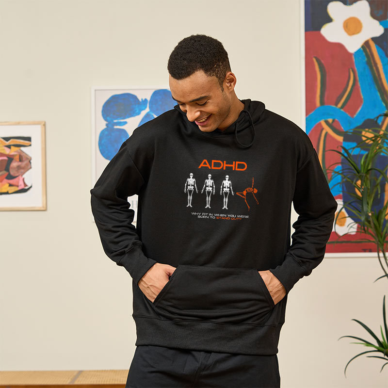 ADHD AWARENESS Geek Hoodie