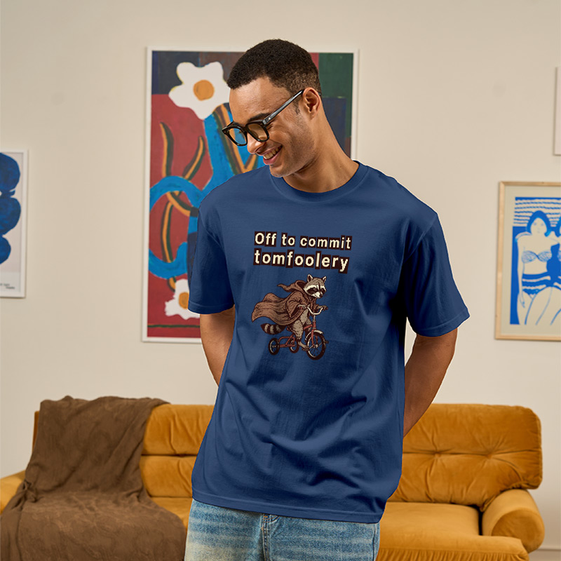 Chaos Raccoon Tomfoolery Geek T-Shirt