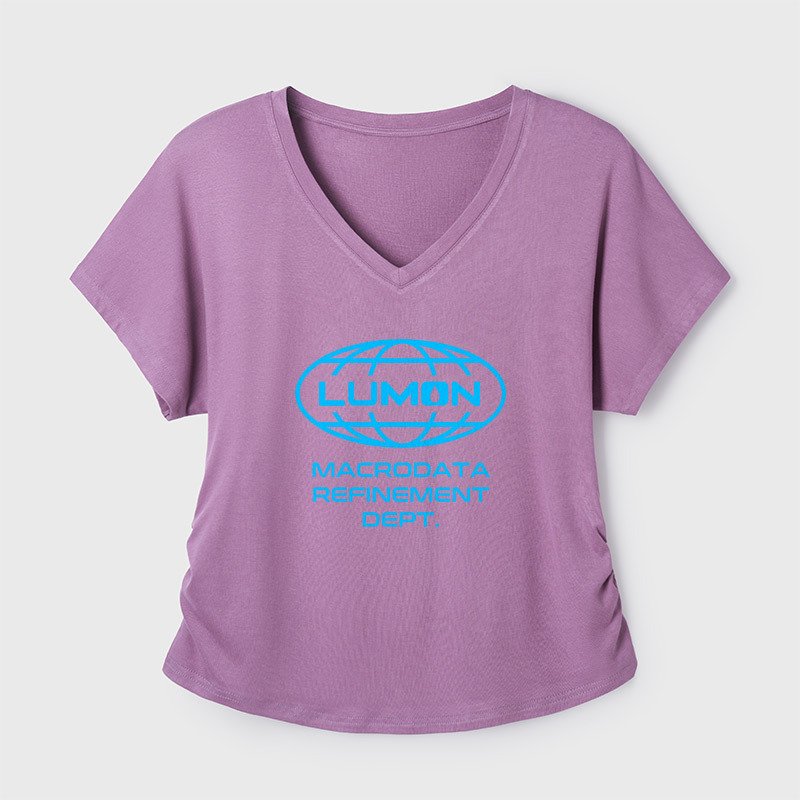 Lumon Scifi Geek Dolman Sleeve V-Neck Shirt