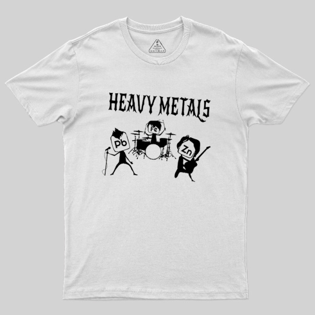 Heavy Metals Geek T-Shirt