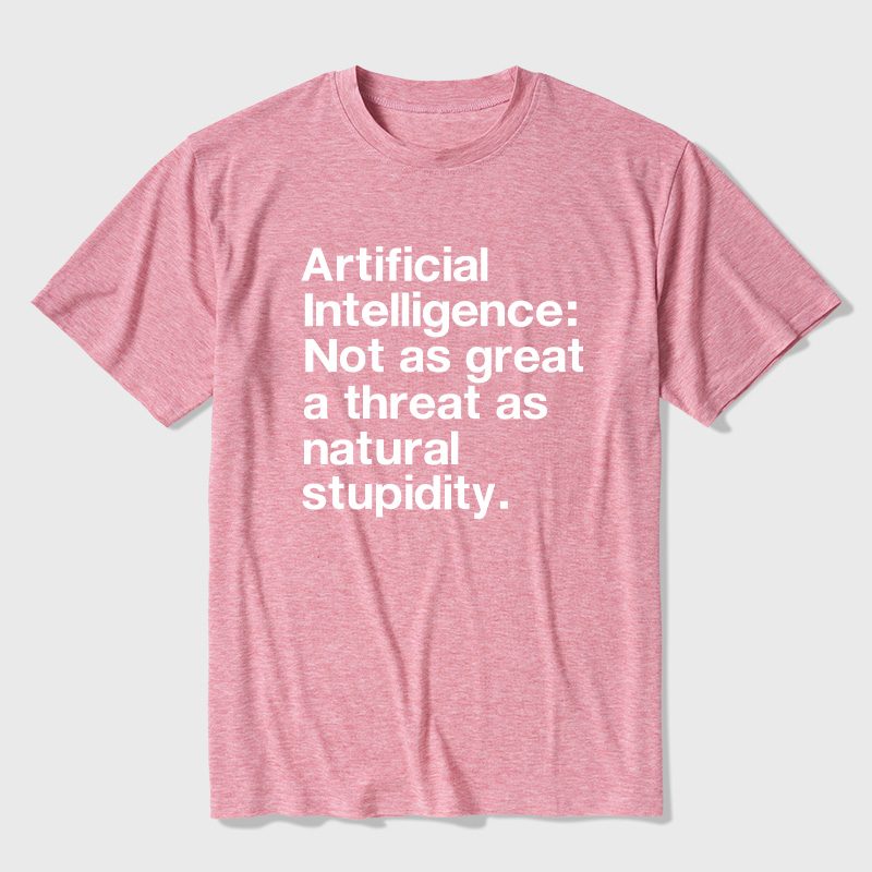 Artificial Intelligence Ultra Soft Heather Tee