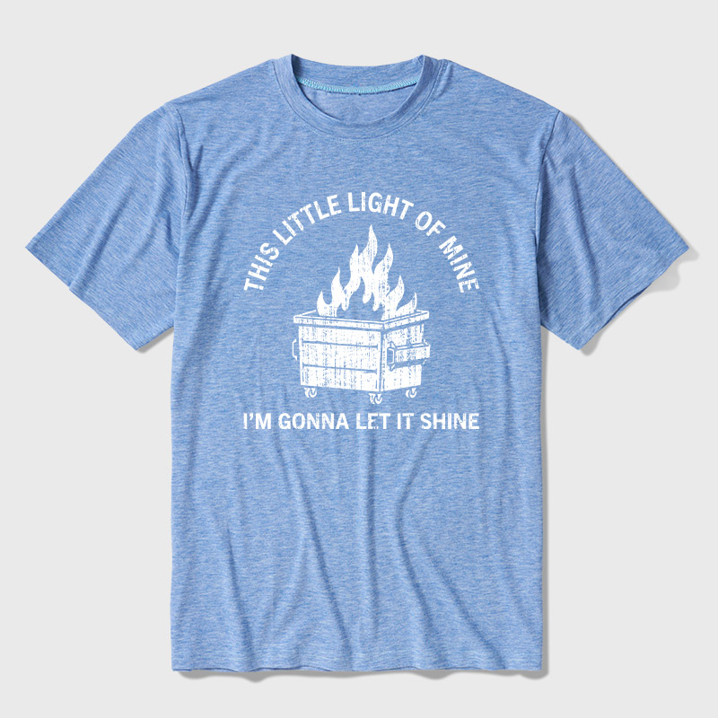 Dumpster Fire Ultra Soft Heather Tee