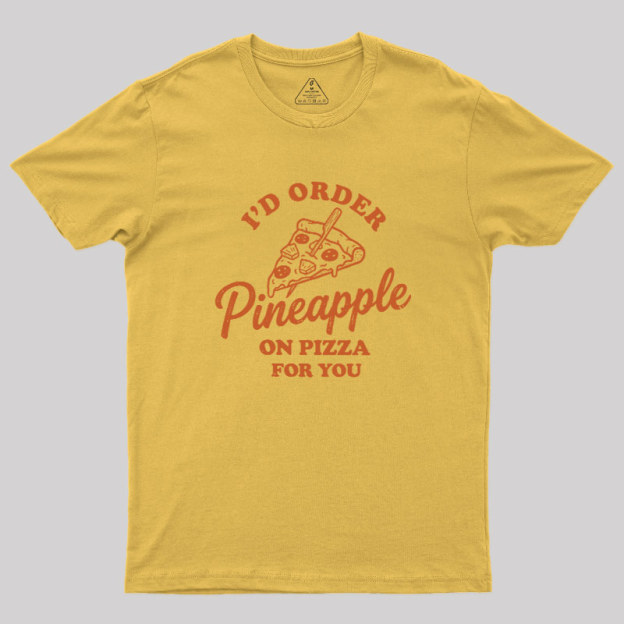 Pineapple Sacrifice Geek T-Shirt