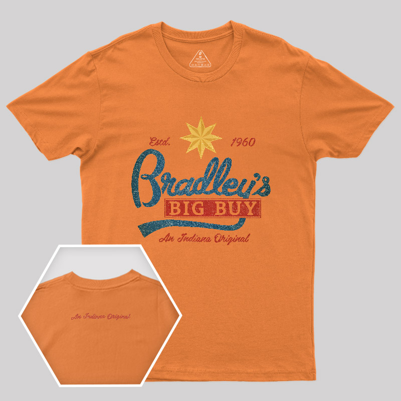 Bradleys Big Buy Vintage Geek T-Shirt
