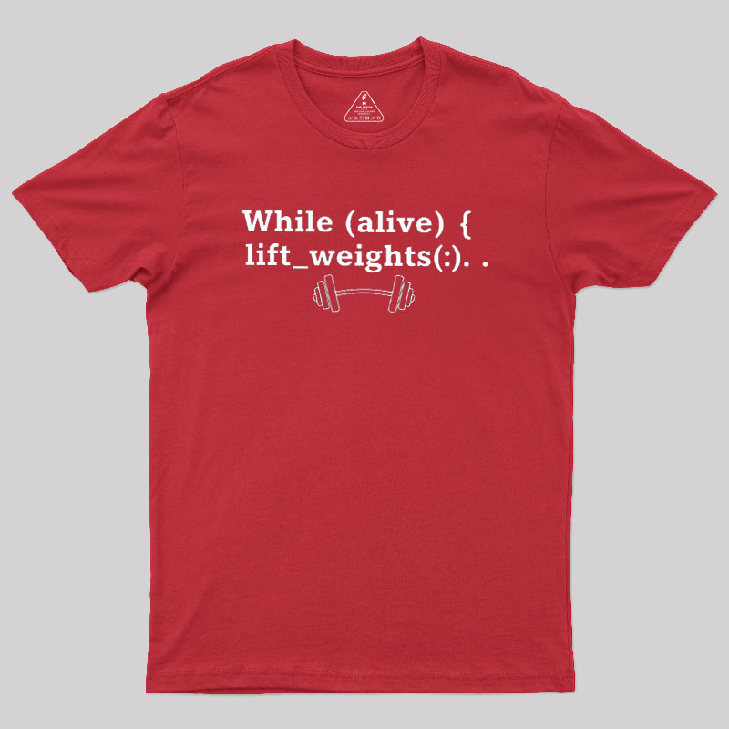 Code & Lift Loop Geek T-Shirt