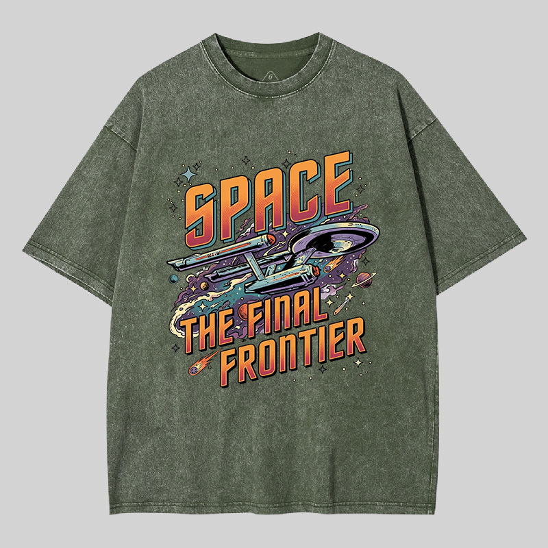 Final Frontier Geek Washed T-shirt
