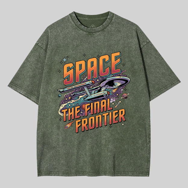 Final Frontier Geek Washed T-shirt