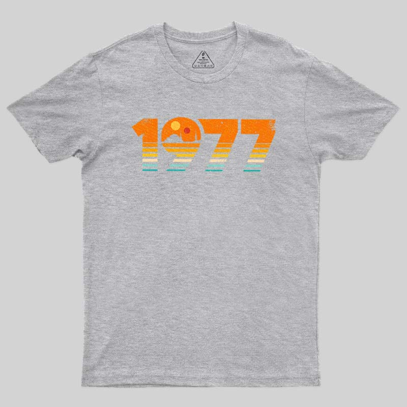 Retro 1977 Geek T-Shirt