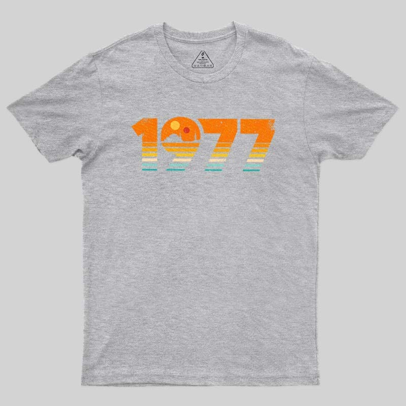 Retro 1977 Geek T-Shirt