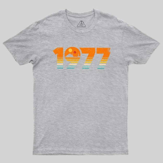 Retro 1977 Geek T-Shirt