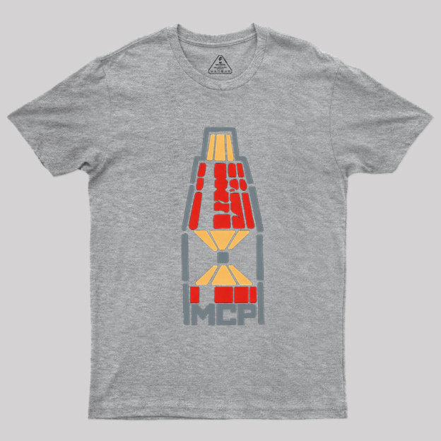 Block Space Rocket Coding Geek T-Shirt
