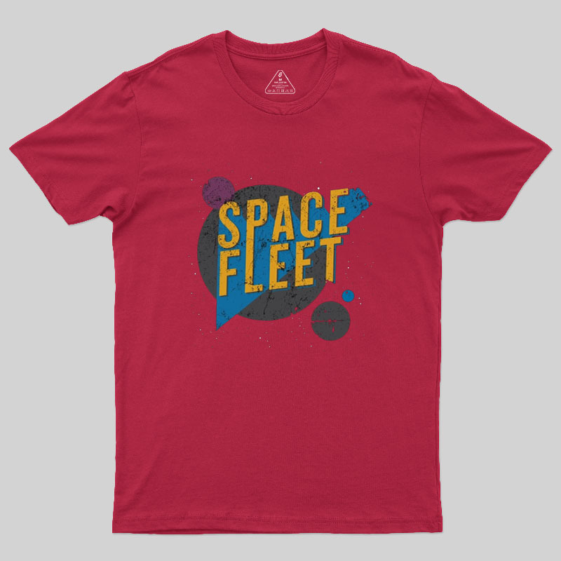 Space Fleet Geek T-Shirt