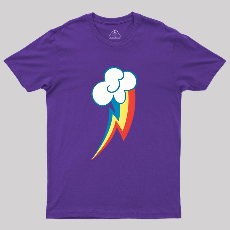 Rainbow Cloud Geek T-Shirt