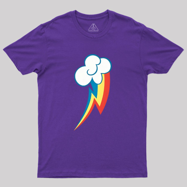 Rainbow Cloud Geek T-Shirt