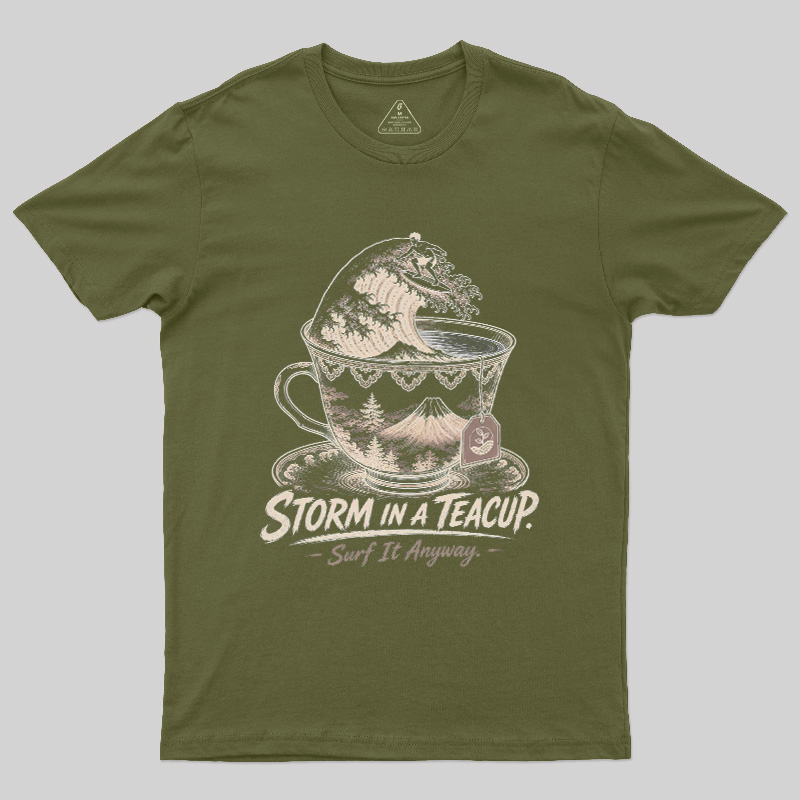 Storm In A Teacup Geek T-Shirt