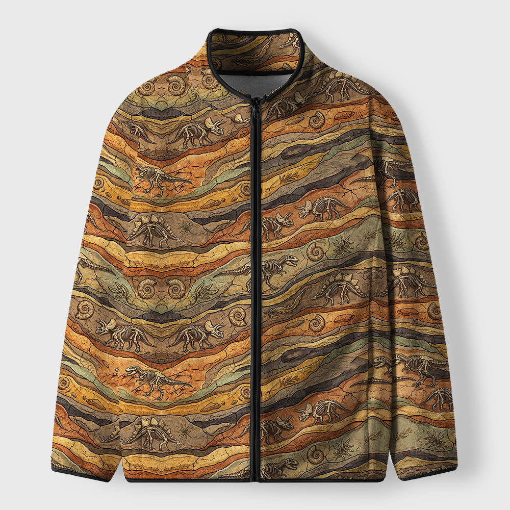 Rock Fossil Geek Polar Fleece Full-Zip Jacket