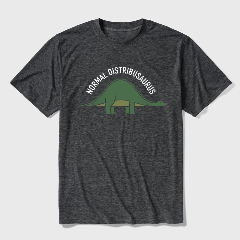 Normal Distribusaurus Ultra Soft Heather Tees
