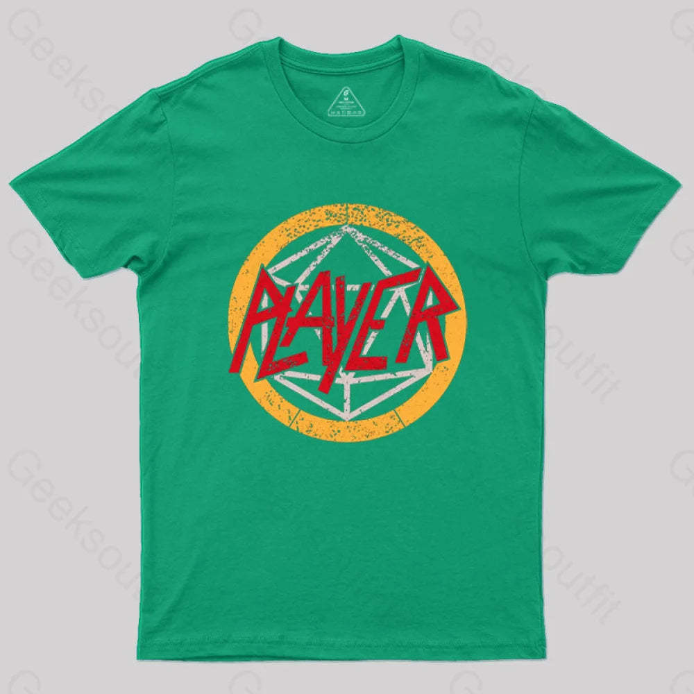 D20 Player T-Shirt Green / S