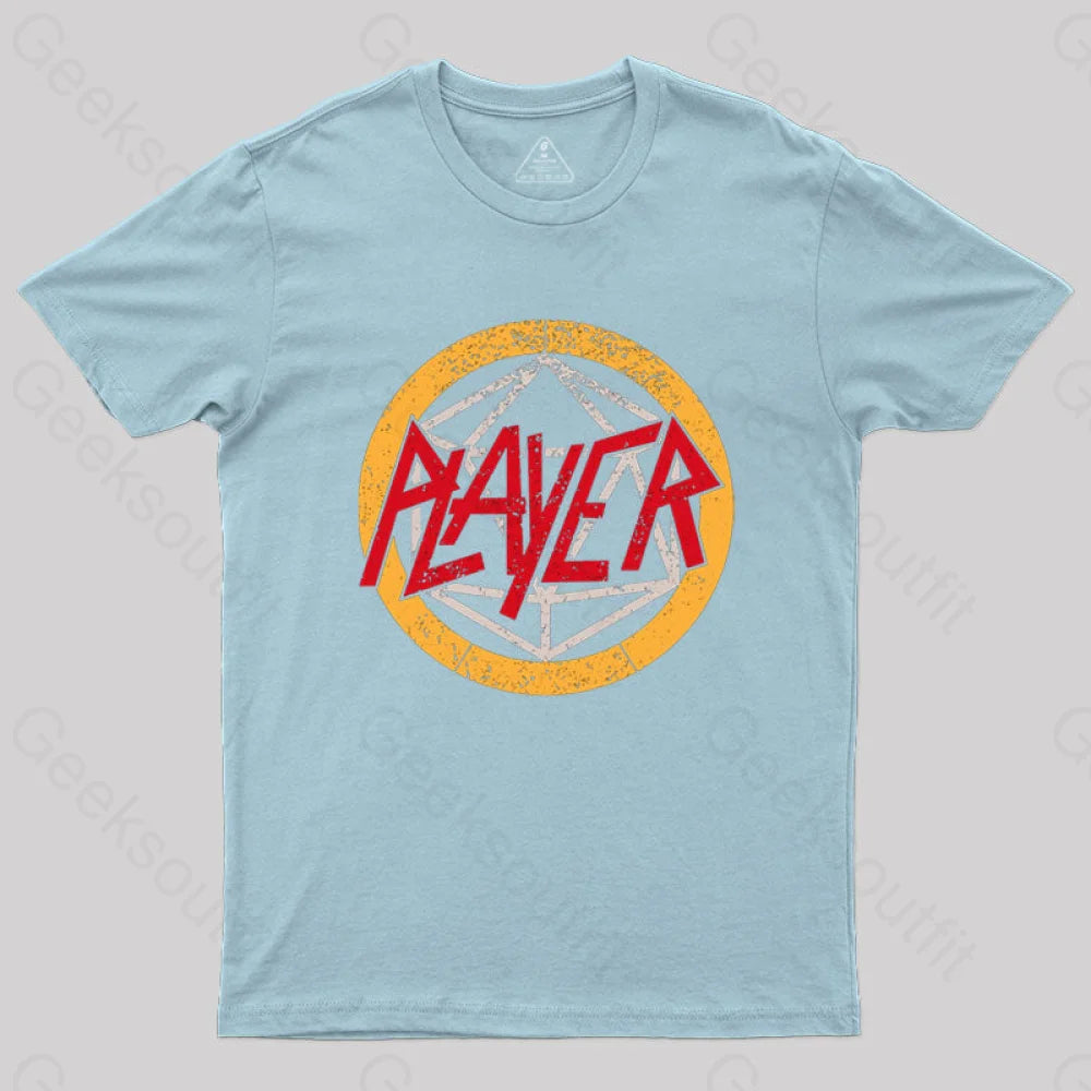 D20 Player T-Shirt Light Blue / S