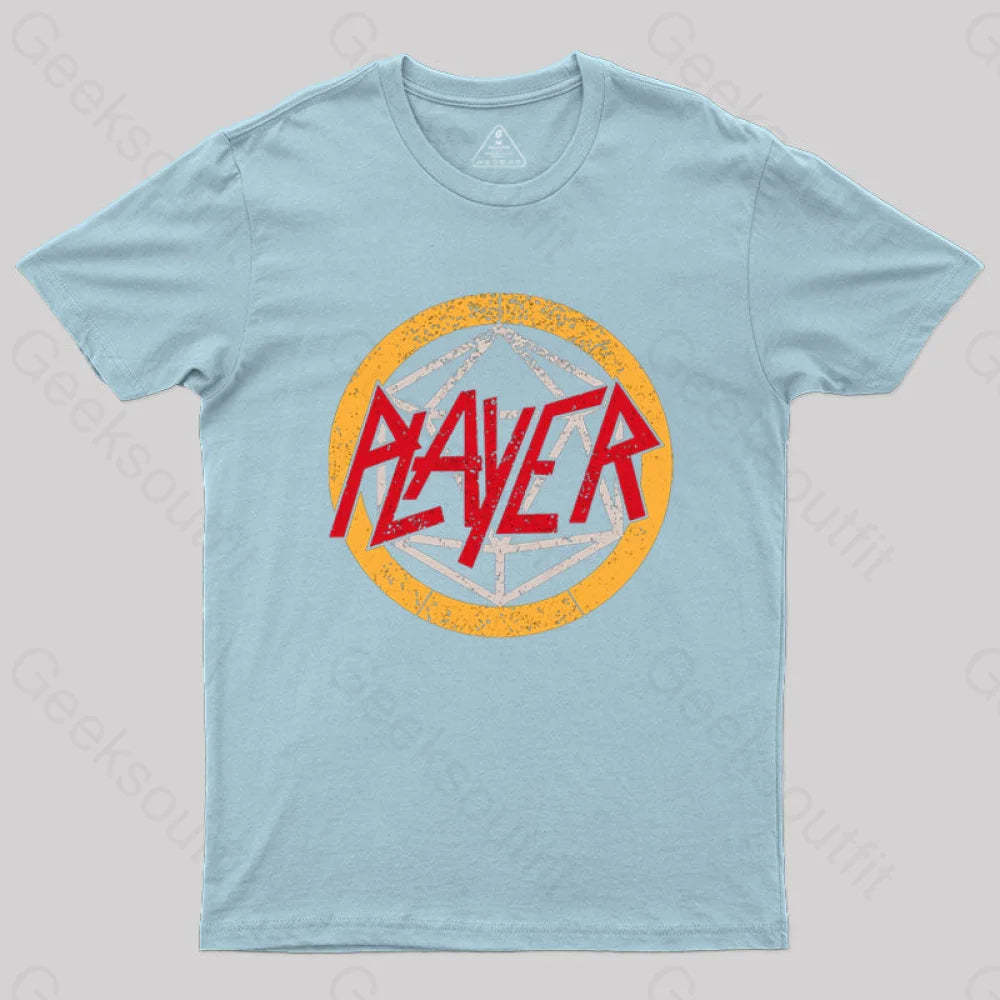 D20 Player T-Shirt Light Blue / S