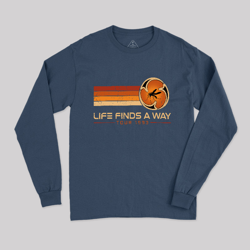 Life Finds A Way Long Sleeve T-Shirt