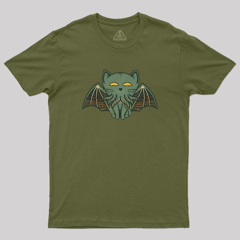 Cathulhu Cat Geek T-Shirt