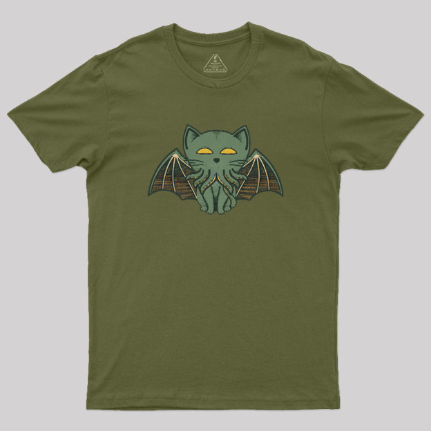 Cathulhu Cat Geek T-Shirt