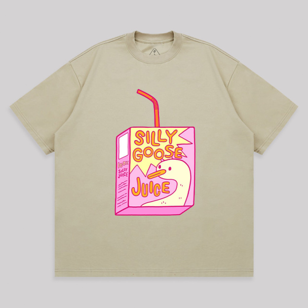 Silly Goose Juice Unisex Oversized T-shirt
