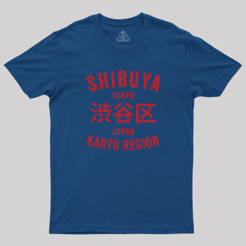 Shibuya Kanto Region Geek T-Shirt