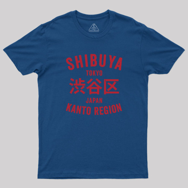 Shibuya Kanto Region Geek T-Shirt