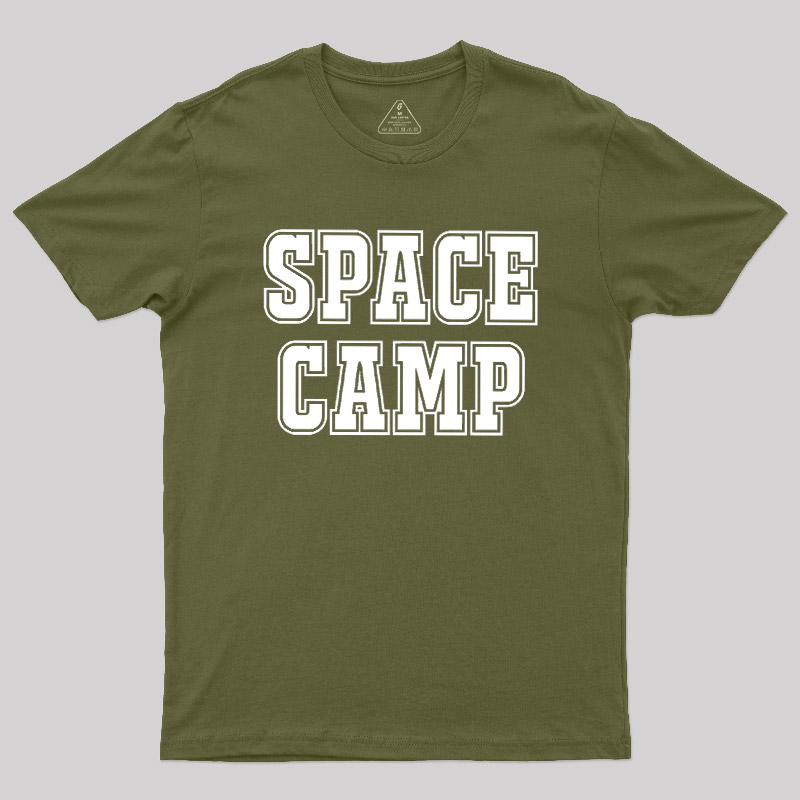 Retro 80s Space Camp University Style Geek T-Shirt